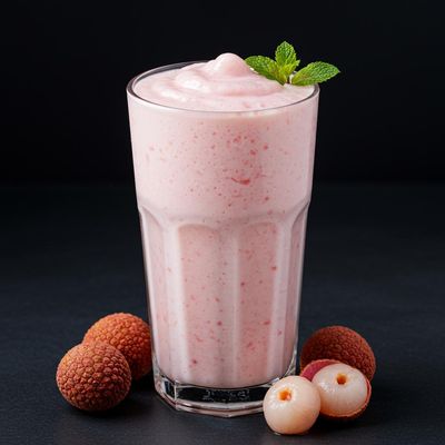 Litchi Milk Shakes